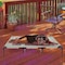 Pet Adobe Elevated Portable Pet Bed Cot-Style 48 inx35.5 inx9 in for Dogs and Small Pets, Indoor/Outdoor (Gray) 532169MPL - alternate 5